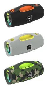 MKB SP5- TRUE WIRELESS SPEAKER With LED Light BT Stereo Bass Woofer Fabric BT Active Hot Selling Speakers(6 months warranty)
