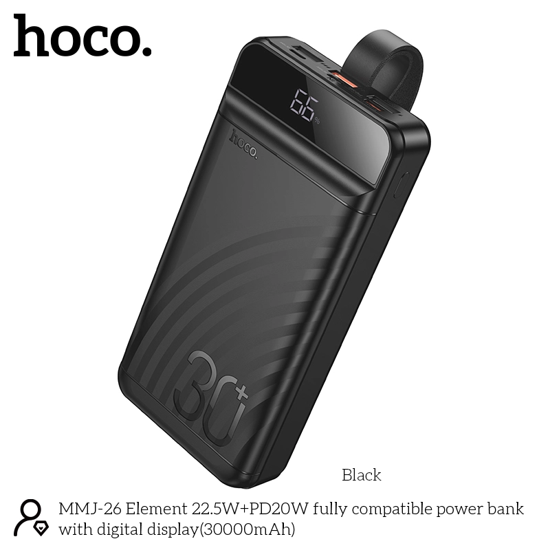 Hoco DB81A Edge 50000mAh PD65W Power Bank – When Running Out Is Simply Not an Option