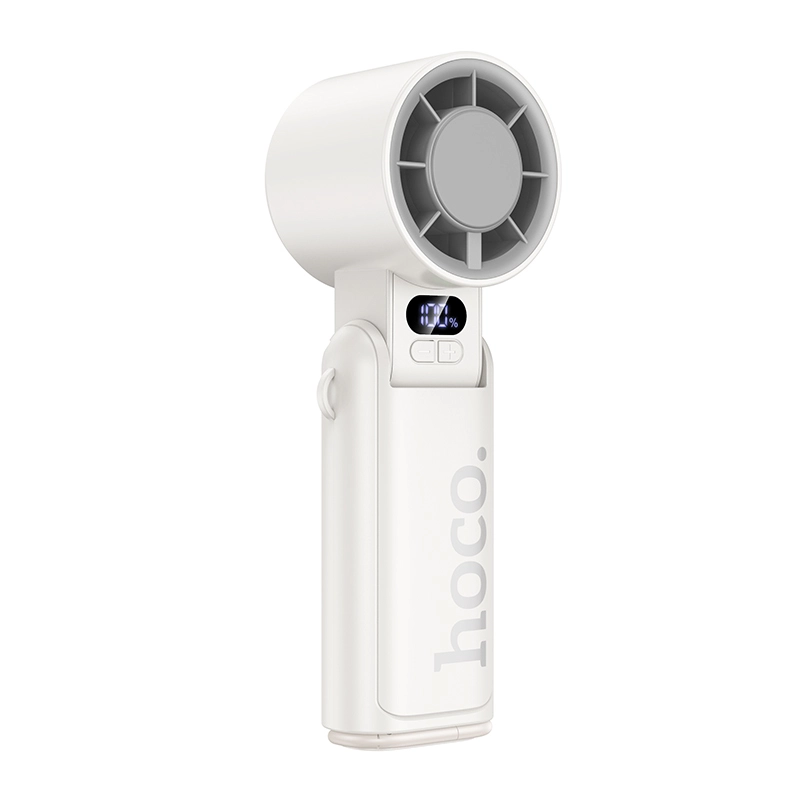 Hoco HX603 Foldable Portable Hand Fan – 3-Speed Rechargeable Personal Cooling for Bangladesh