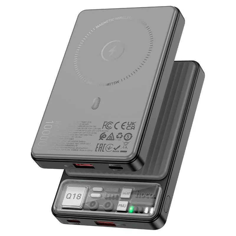 Hoco Q18 22.5W 10000 mAh Wireless Power Bank