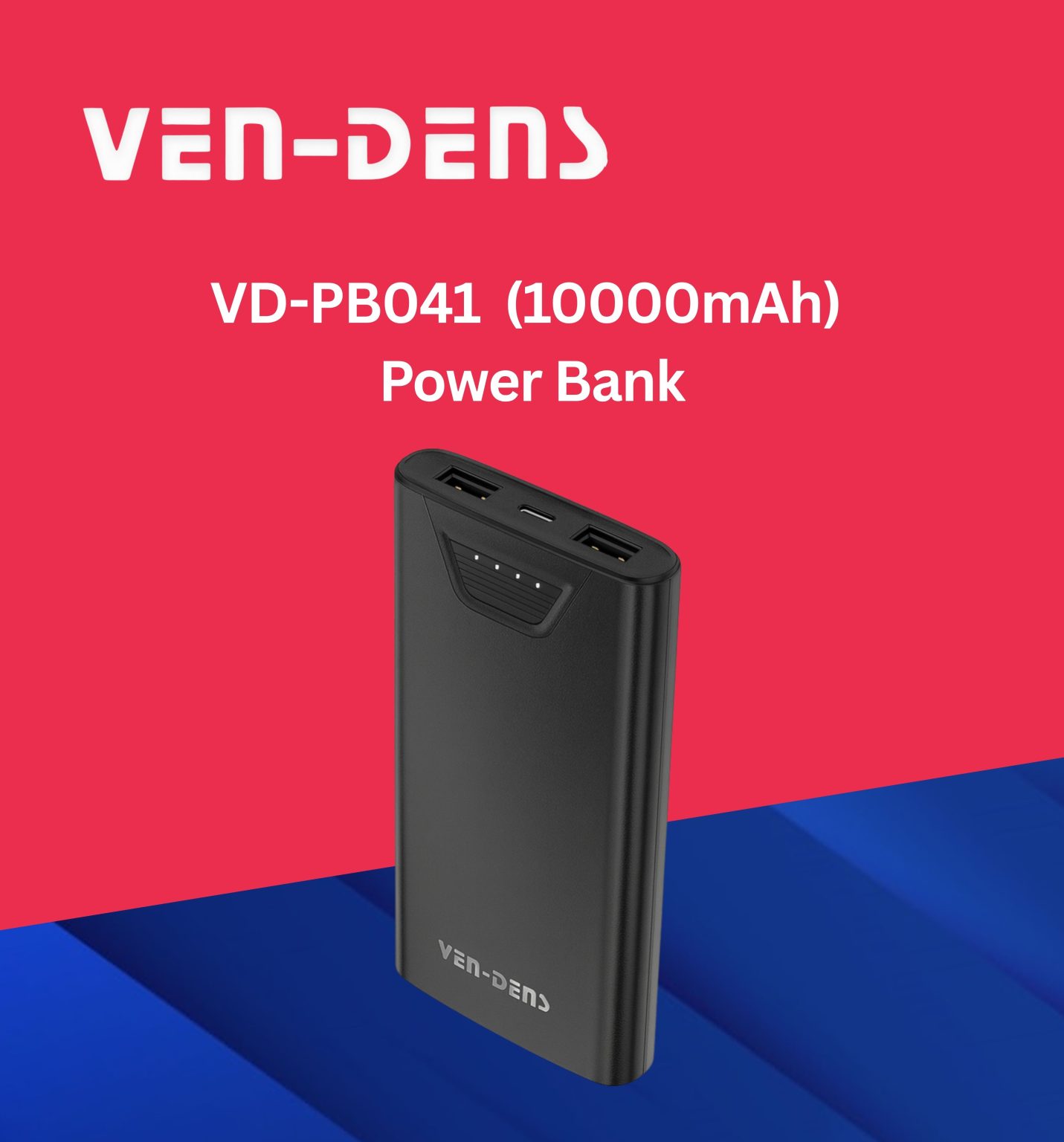 Ven-Dens VD-PB041 10000mAh Power Bank